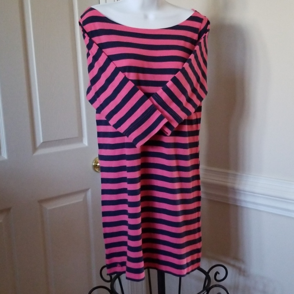 3/4 sleeve tshirt dress